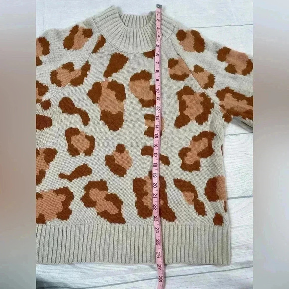 Vici dolls Very j giraffe balloon oversized sweater woman’s size M boutique cute - Picture 10 of 15
